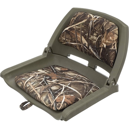 Attwood Attwood Swivl-Eze Padded Flip Seat - Camo 98391GNMX